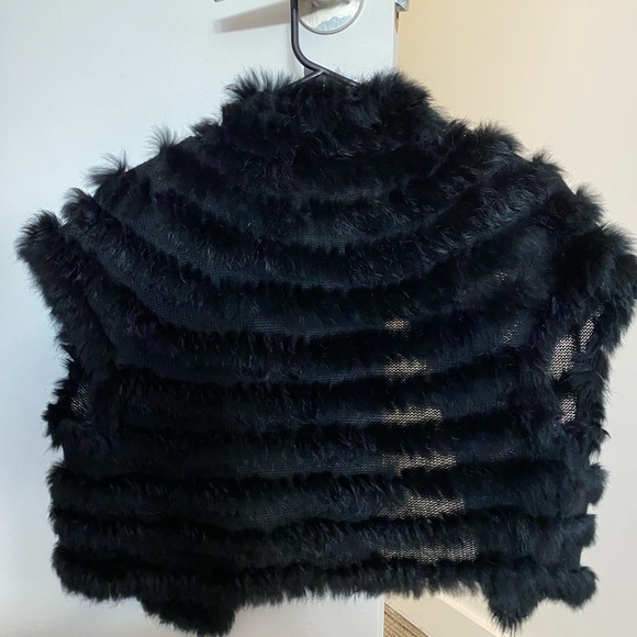 Rabbit Fur Bolero Jacket - Picture 2 of 2